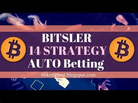 bitsler strategy safe|Bitcoin Casino .